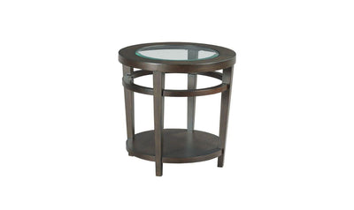 ROUND END TABLE-End Tables-Leahyco