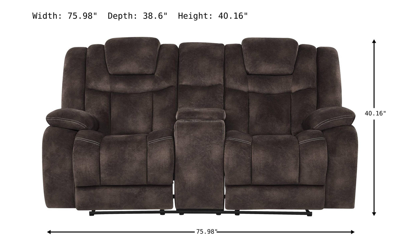 Sam Power Reclining Loveseat-Loveseats-Leahyco