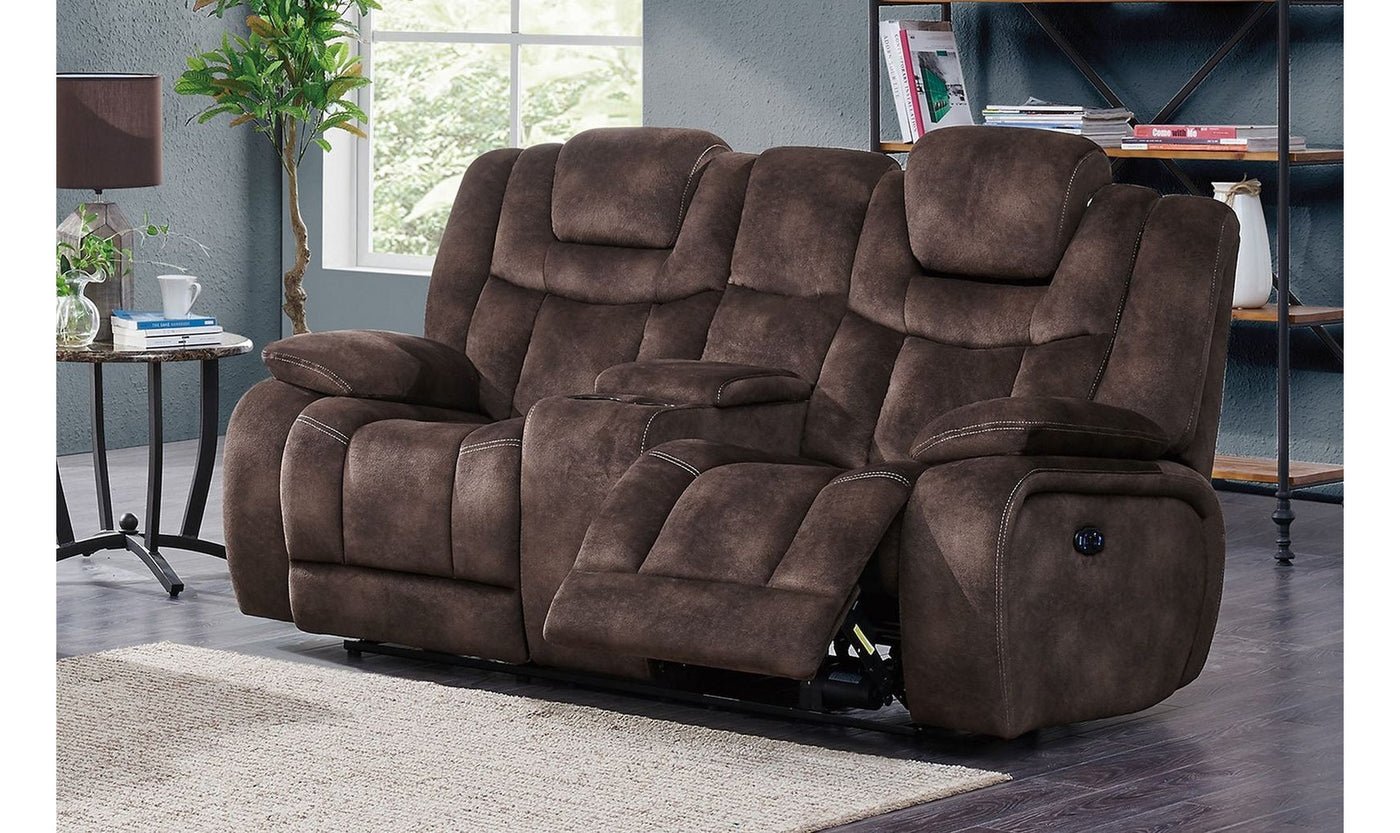 Sam Power Reclining Loveseat-Loveseats-Leahyco