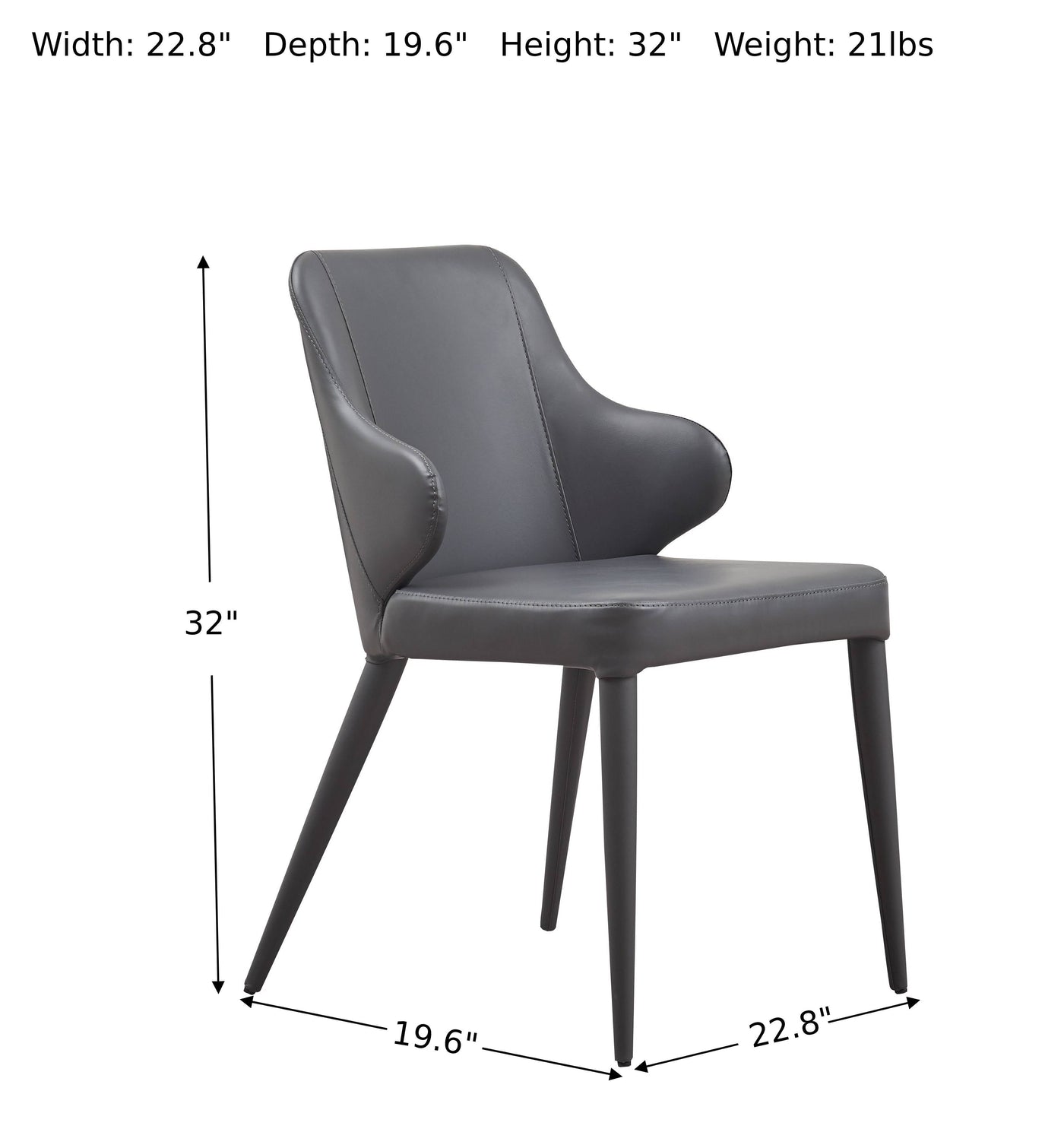 San Francisco Dining Chair-Dining Side Chairs-Leahyco