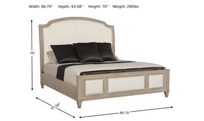 Santa Barbara King Bed-Beds-Leahyco