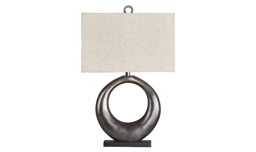 Saria Metal Table Lamp (1/CN)-Table Lamps-Leahyco