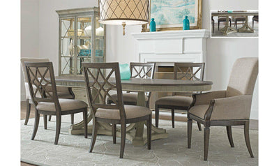 SAVONA FRIEDRICK DINING TABLE COMPLETE-Dining Tables-Leahyco