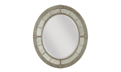 SAVONA ROCOCO OVAL MIRROR-Mirrors-Leahyco