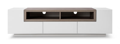 Serpentine TV Stand-Entertainment Centers & Tv Stands-Leahyco