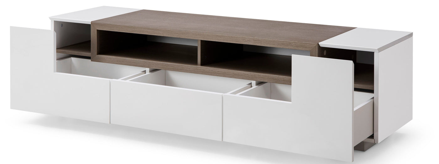 Serpentine TV Stand-Entertainment Centers & Tv Stands-Leahyco