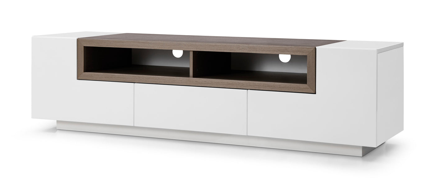 Serpentine TV Stand-Entertainment Centers & Tv Stands-Leahyco