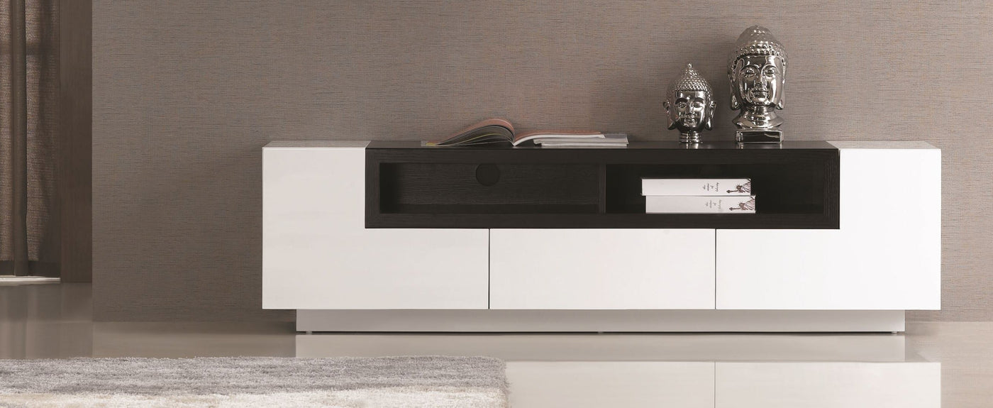 Serpentine TV Stand-Entertainment Centers & Tv Stands-Leahyco