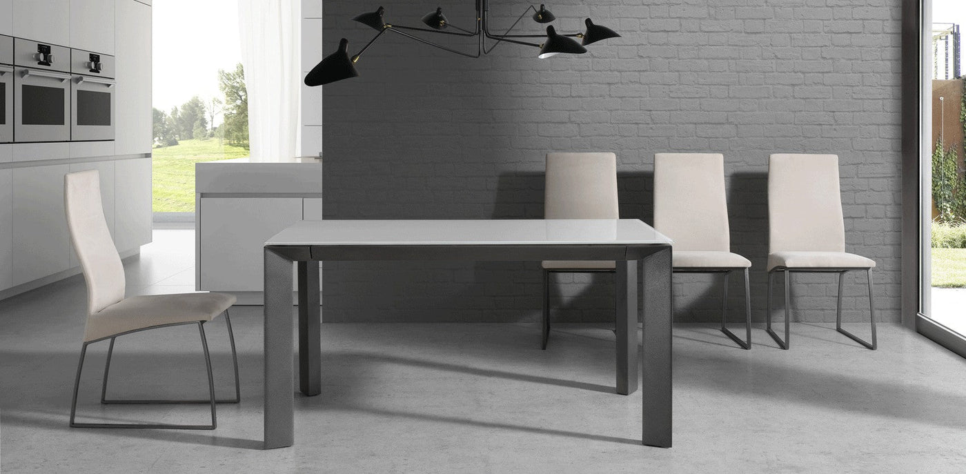 Seven Extendable Dining Table-Dining Tables-Leahyco