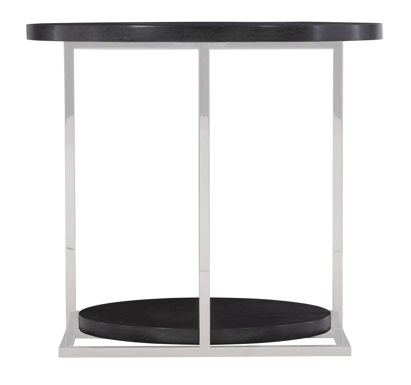 Silhouette Black Side Table-End Tables-Leahyco