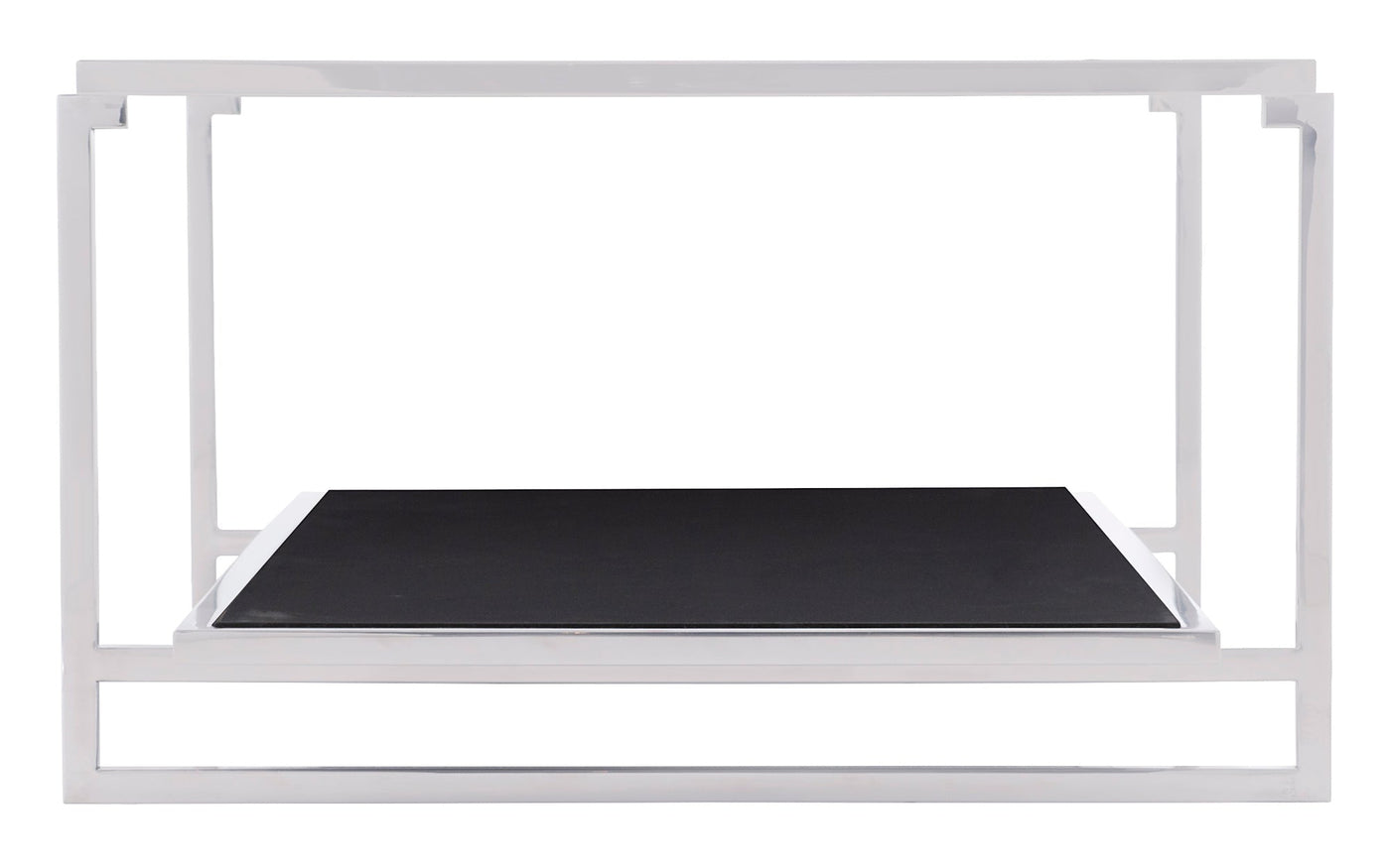 Silhouette Glass Top Cocktail Table-Coffee Tables-Leahyco