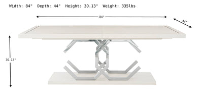 Silhouette Rectangular Dining Table-Dining Tables-Leahyco