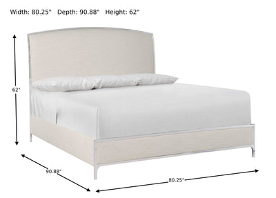 Silhouette Sleigh Headboard Bed-Beds-Leahyco