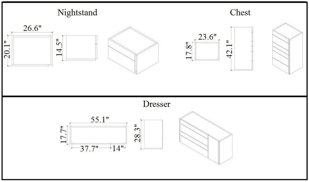 Sintra Dresser-Dressers-Leahyco