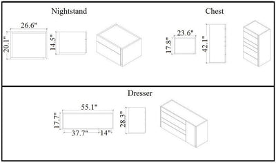 Sintra Dresser-Dressers-Leahyco