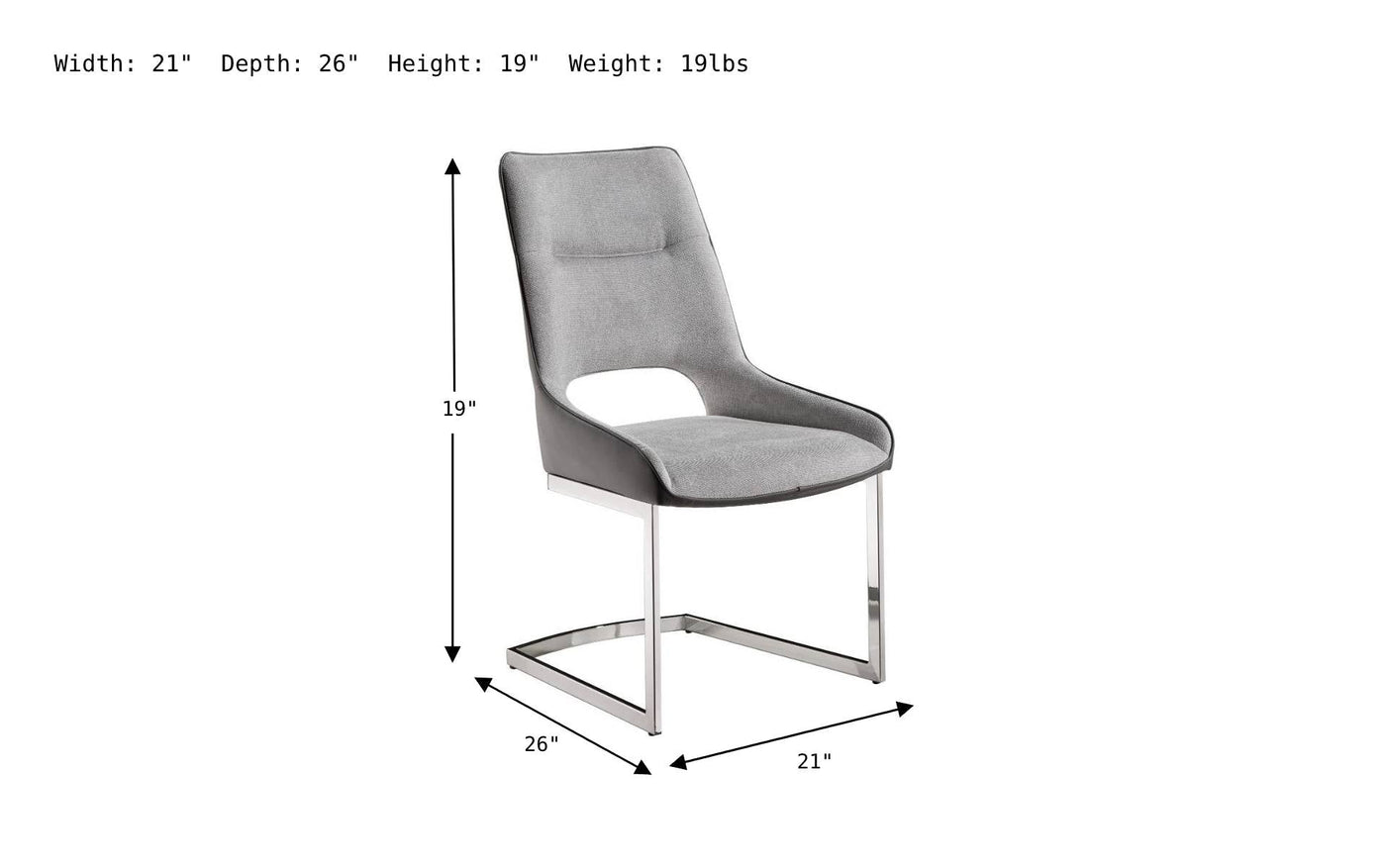 Sismic Dining Chair-Dining Side Chairs-Leahyco