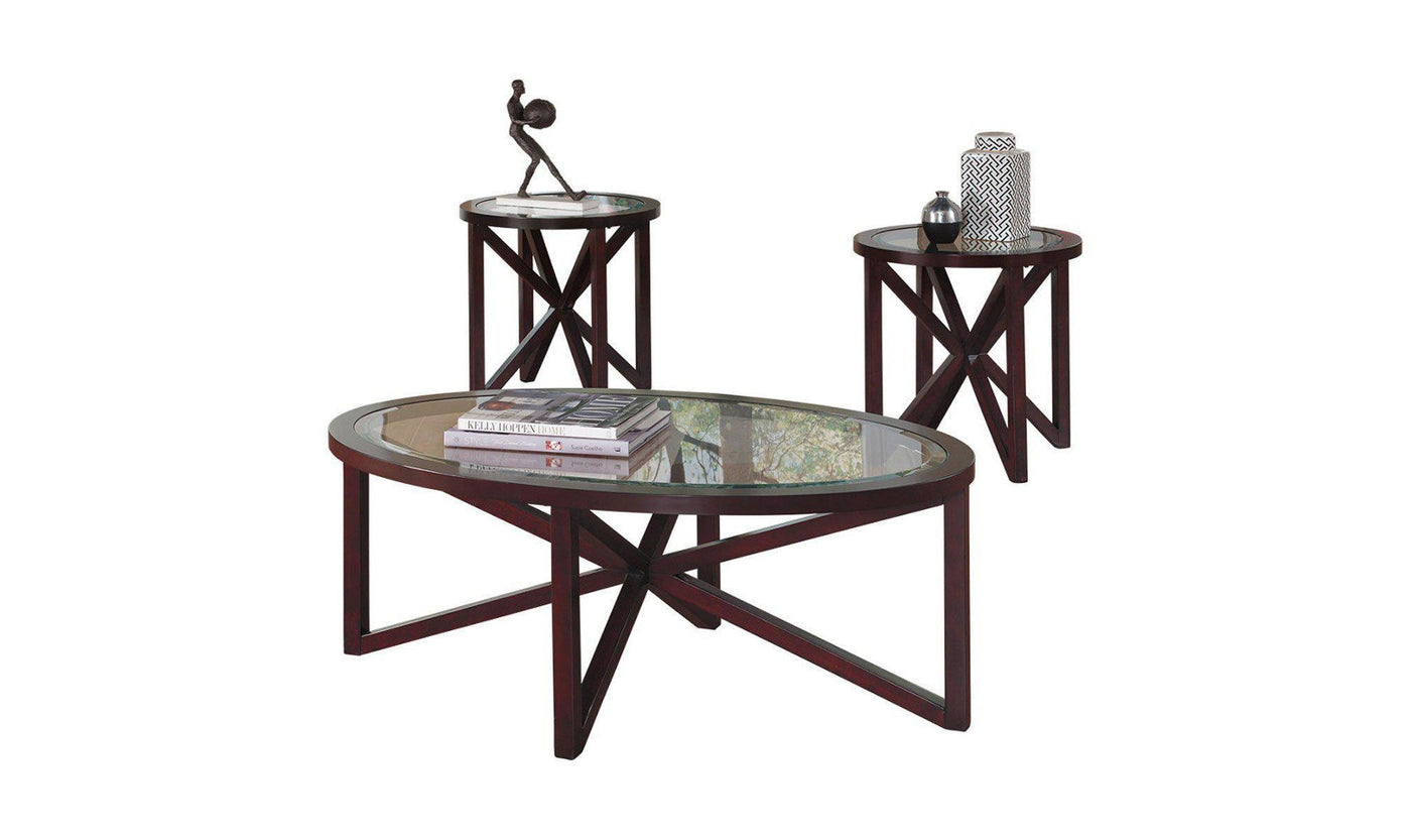 Sleffine Coffee Table Set-Coffee Table Sets-Leahyco