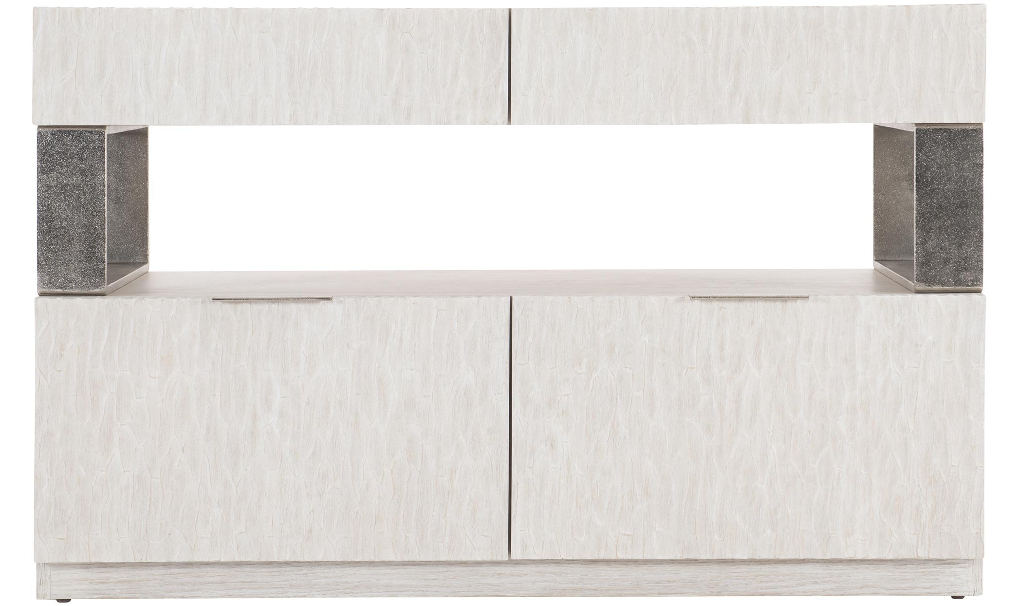 Solaria 4-Drawers File Credenza-Credenzas-Leahyco