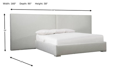 Solaria Fully Upholstered Bed-Beds-Leahyco