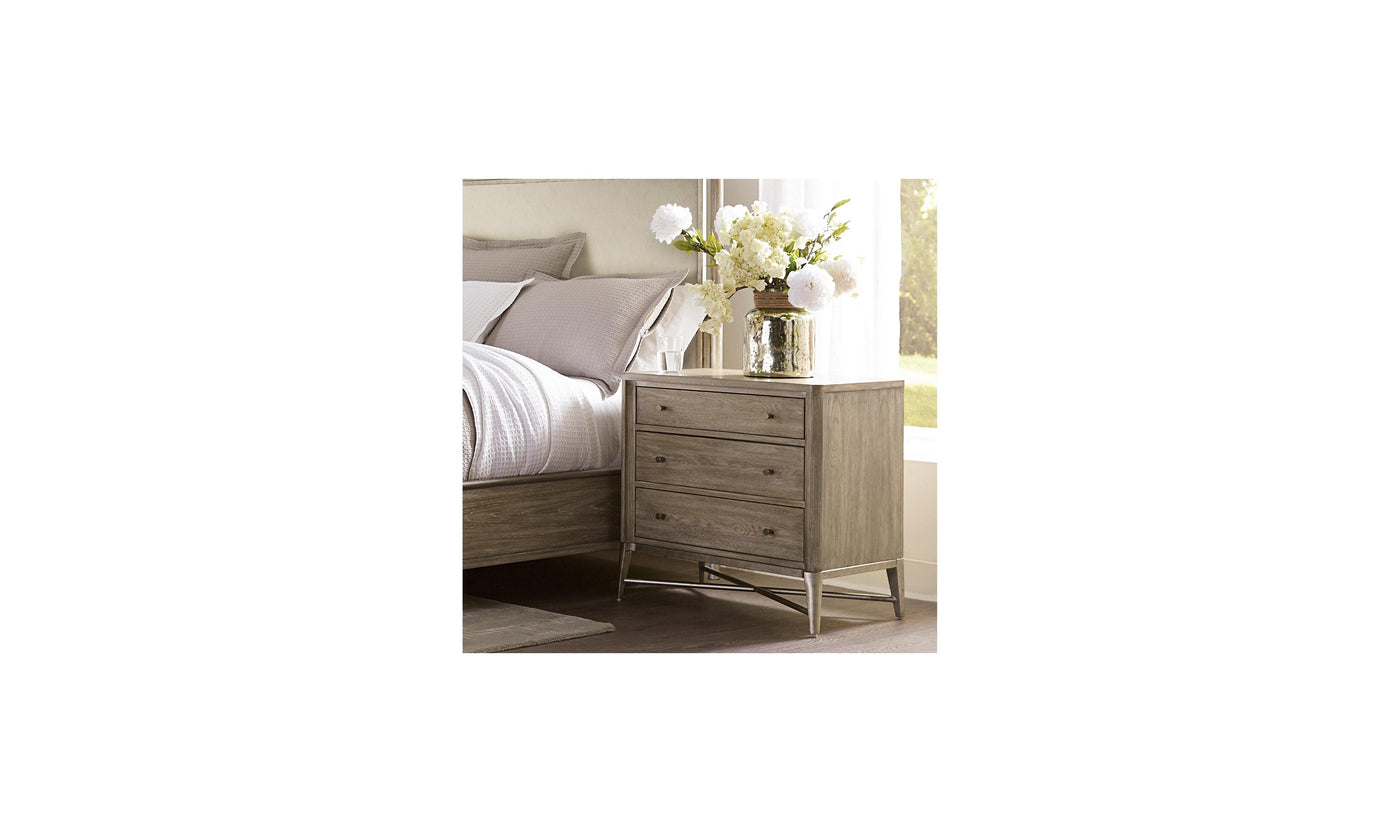 Sophie 3-drawer Nightstand-Nightstands-Leahyco