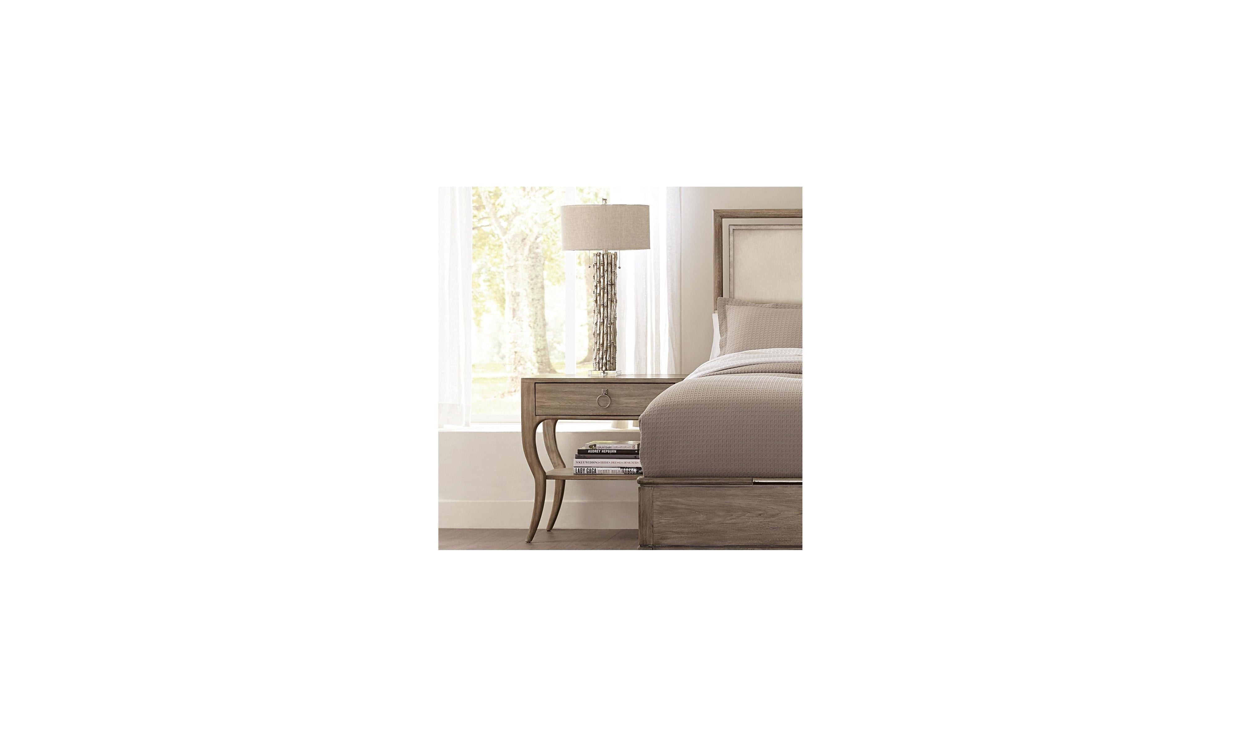 Sophie Accent Nightstand-Nightstands-Leahyco