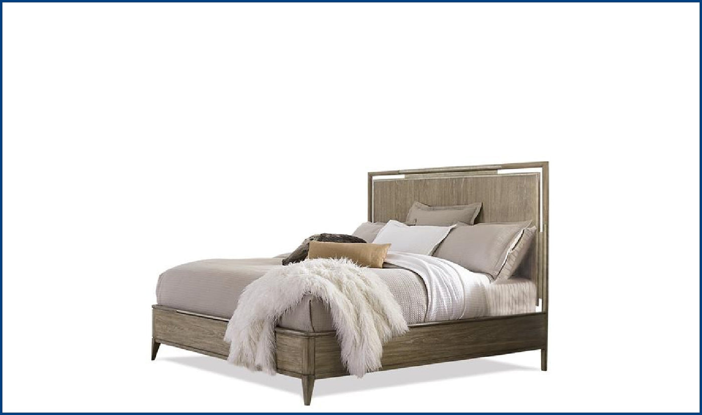 Sophie Natural King Panel Bed-Beds-Leahyco