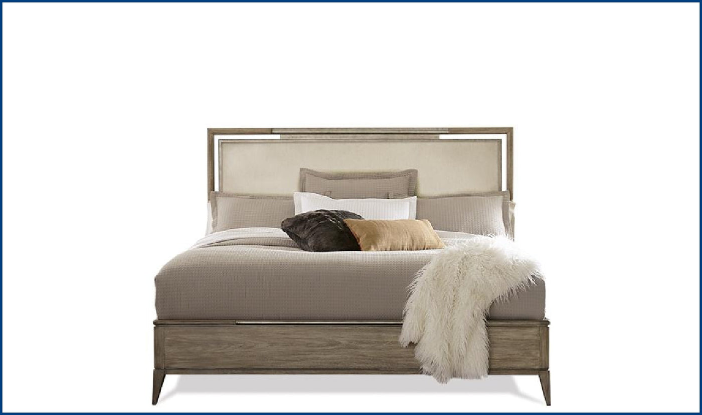 Sophie Natural King Panel Bed-Beds-Leahyco