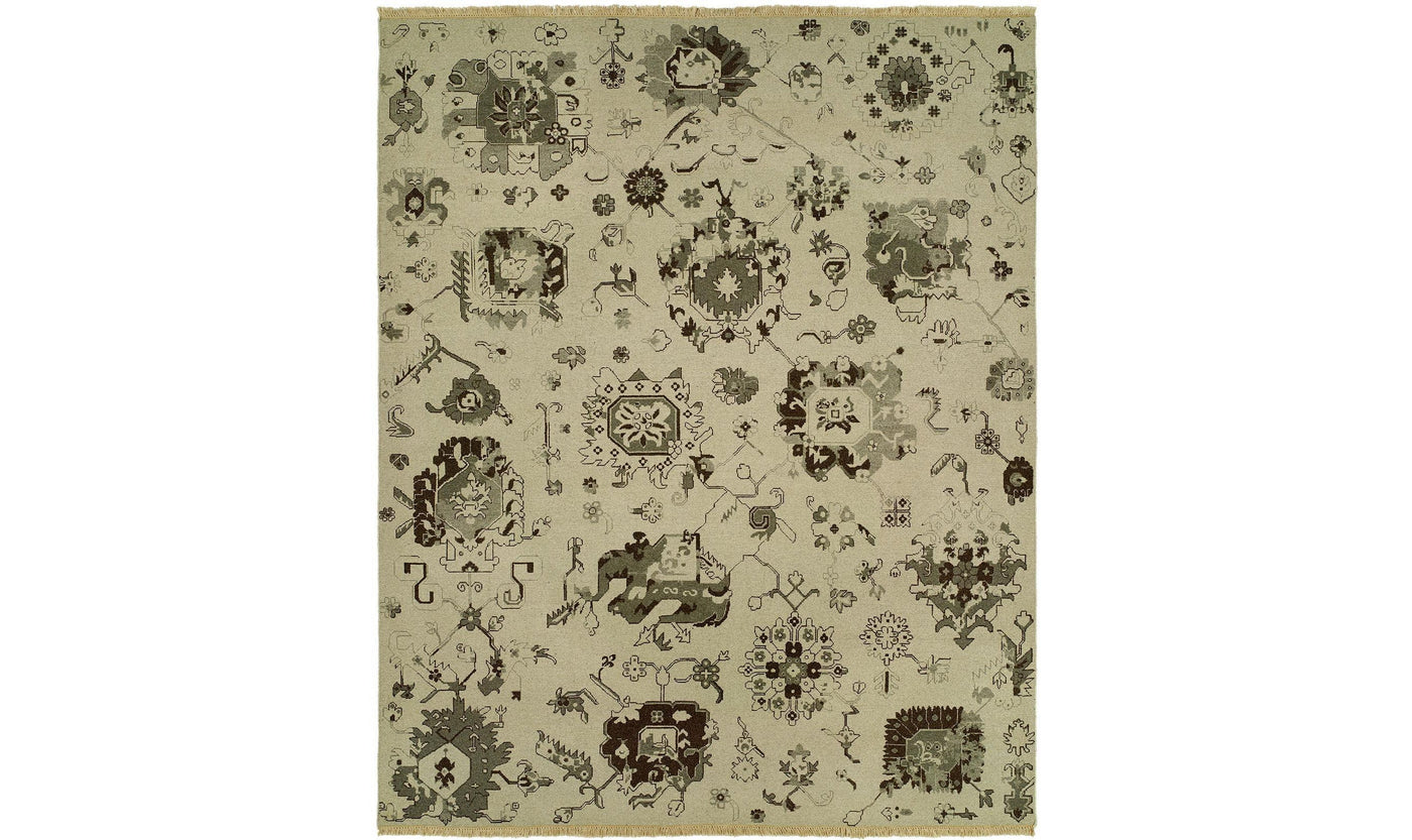 Soumak Natural Rug-Rugs-Leahyco