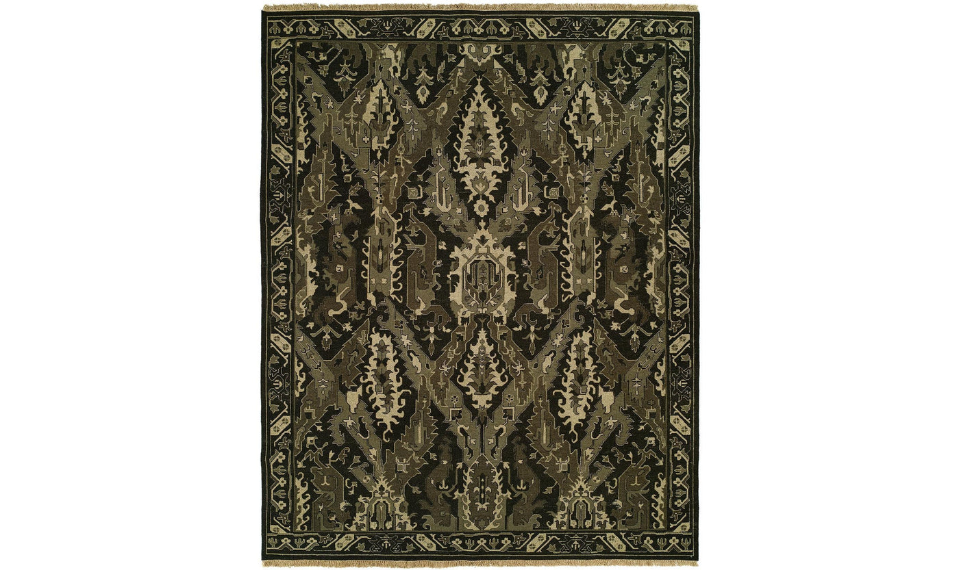 Soumak Natural Rug-Rugs-Leahyco