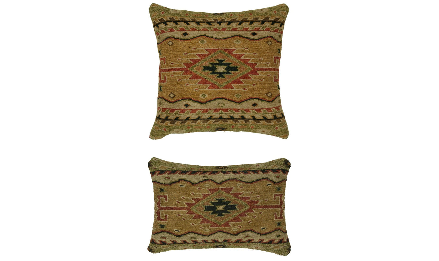 Soumak Pillow Rug-Rugs-Leahyco