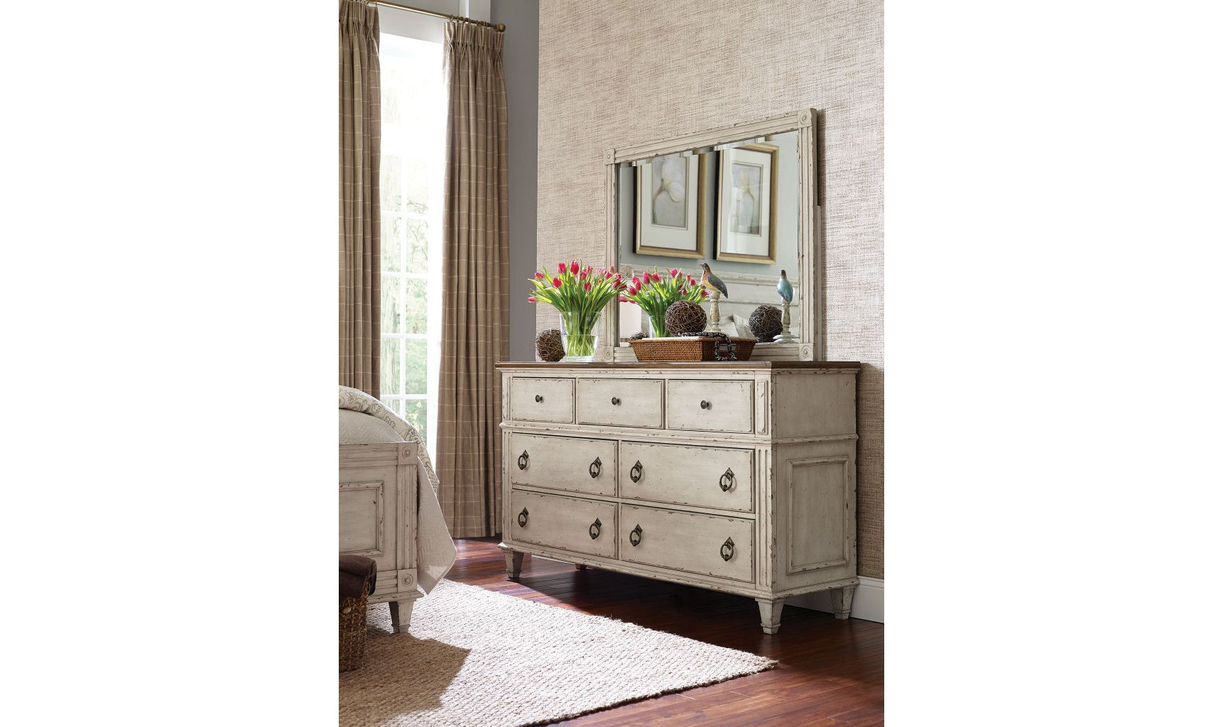 SOUTHBURY DRAWER DRESSER-Dressers-Leahyco