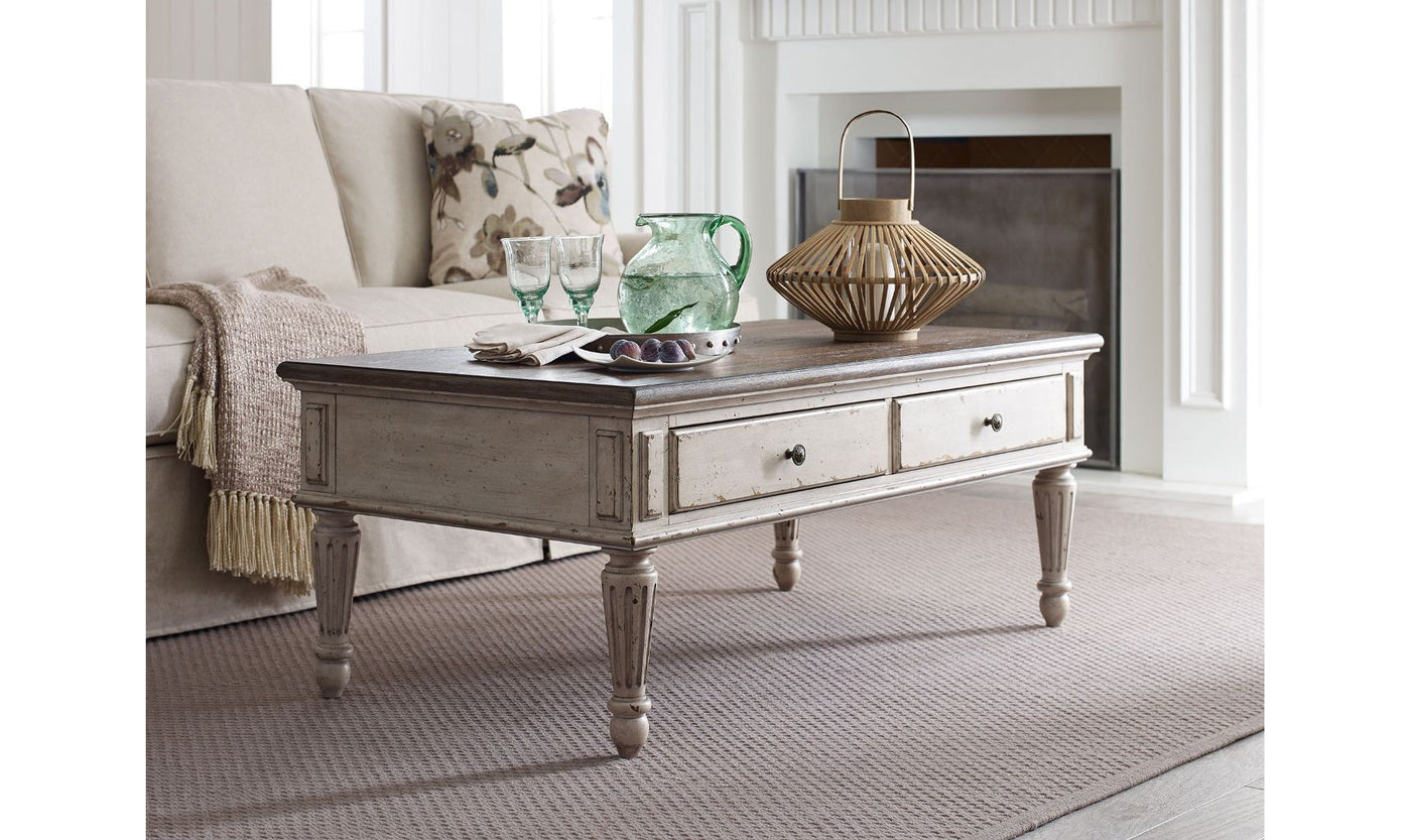 SOUTHBURY RECTANGULAR COCKTAIL TABLE-Coffee Tables-Leahyco