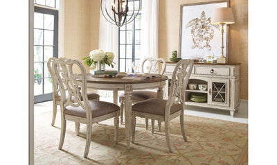 SOUTHBURY ROUND DINING TABLE-Dining Tables-Leahyco