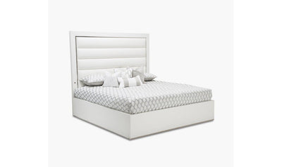 State Street - Queen Upholstered Panel Bed-Beds-Leahyco