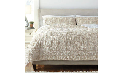 Stitched Comforter Set-Beddings-Leahyco