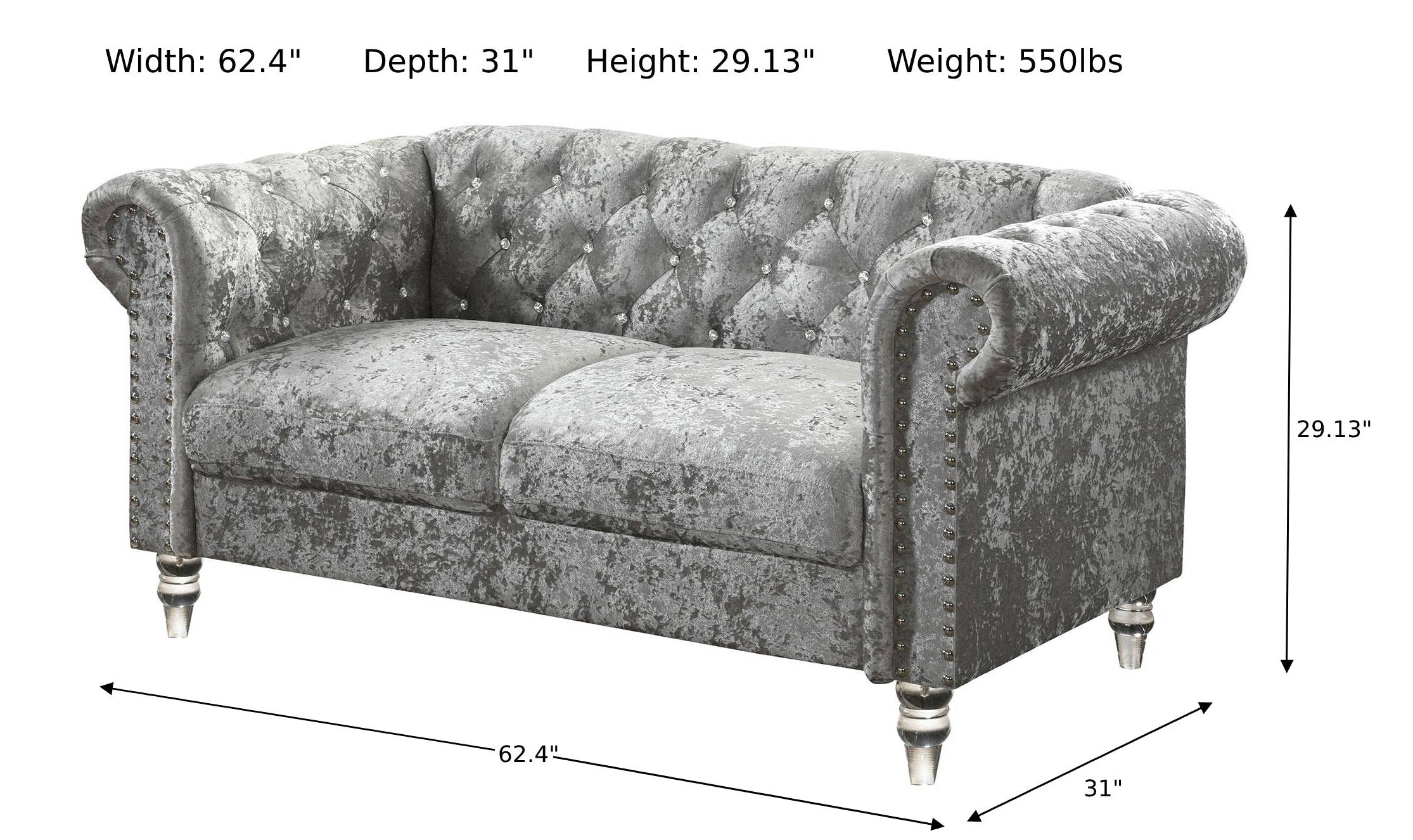 Stone Loveseat-Loveseats-Leahyco