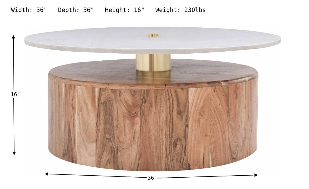 Stonewood Coffee Table-Coffee Tables-Leahyco