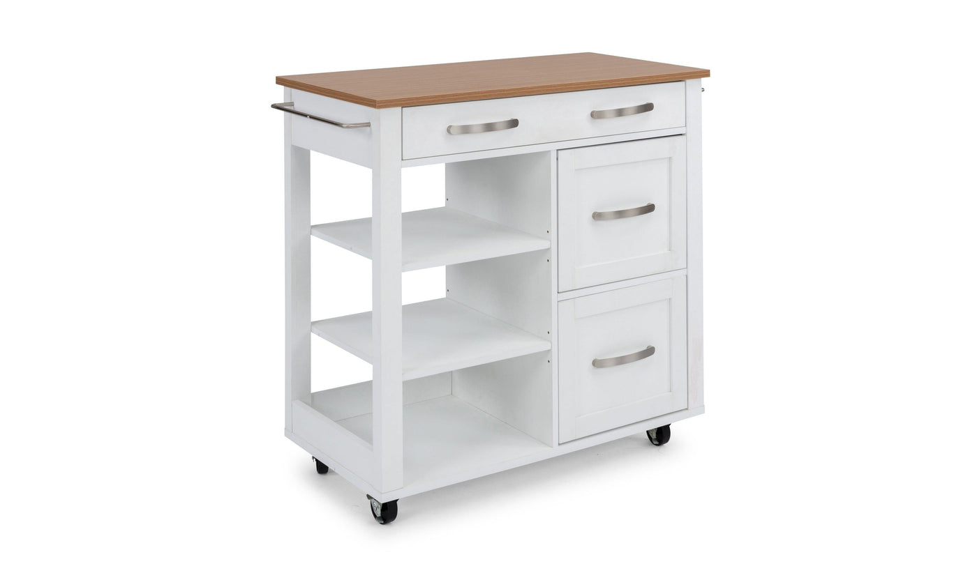 Storage Plus Kitchen Cart 1 by homestyles-Cabinets-Leahyco