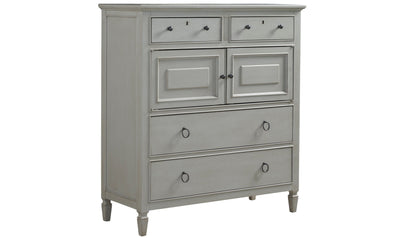 Summer Hill Dressing Chest - GREY-Storage Chests-Leahyco