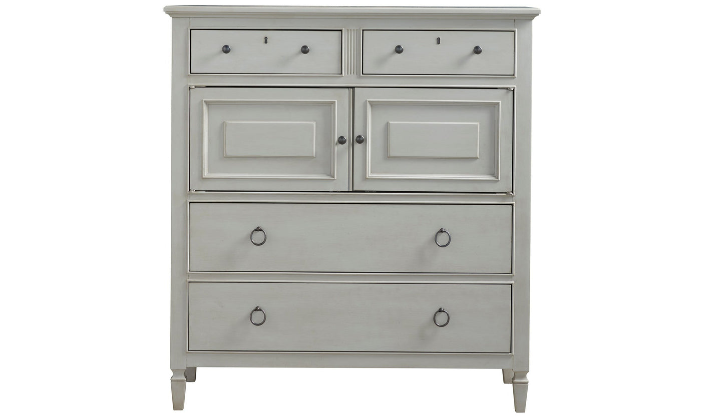 Summer Hill Dressing Chest - GREY-Storage Chests-Leahyco