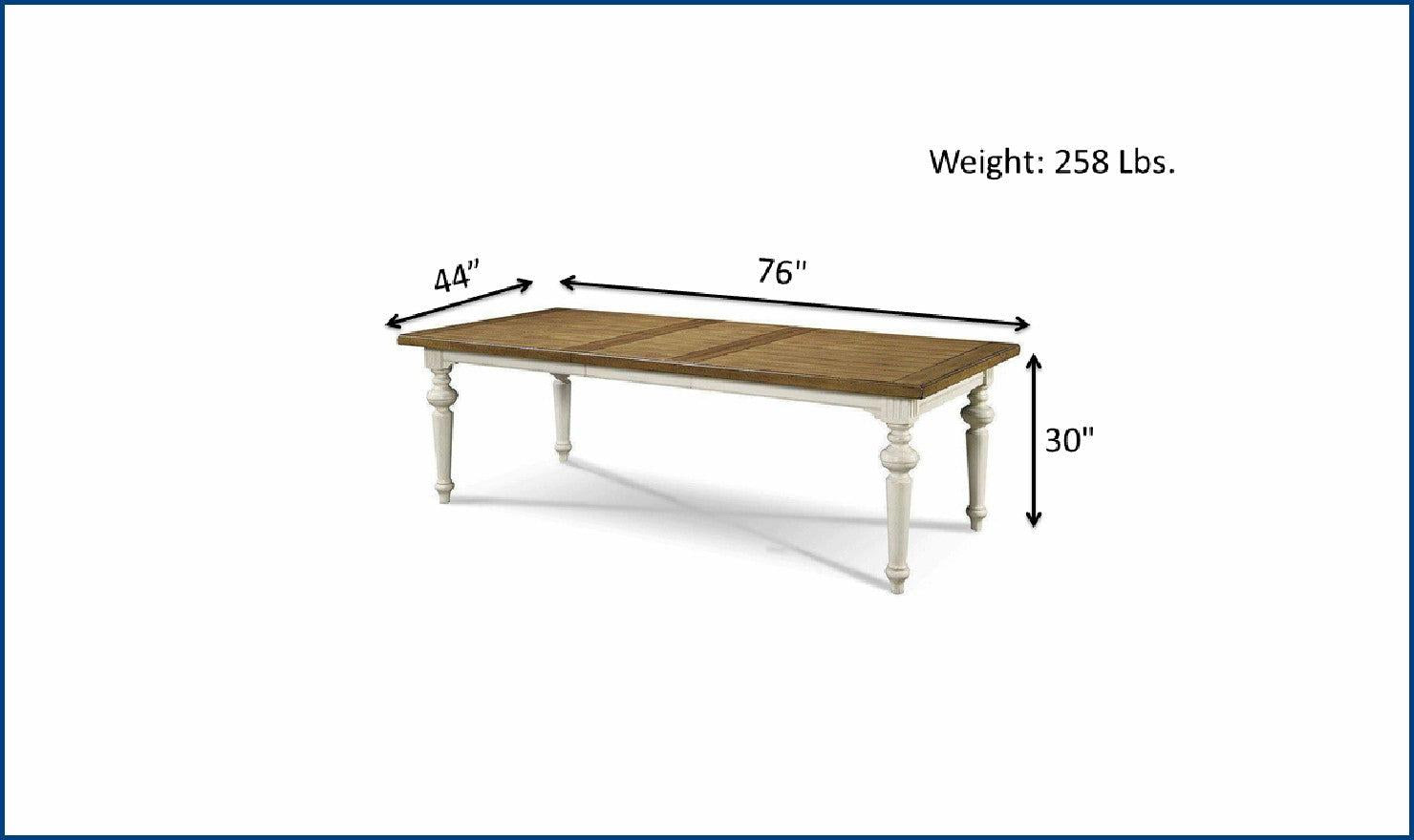 Summer Hill Rectangular Dining Table-Dining Tables-Leahyco