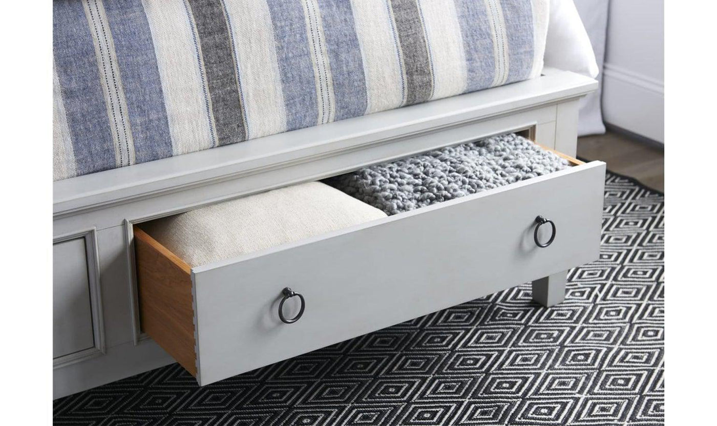 Summer Hill Storage Bed - Grey-Beds-Leahyco