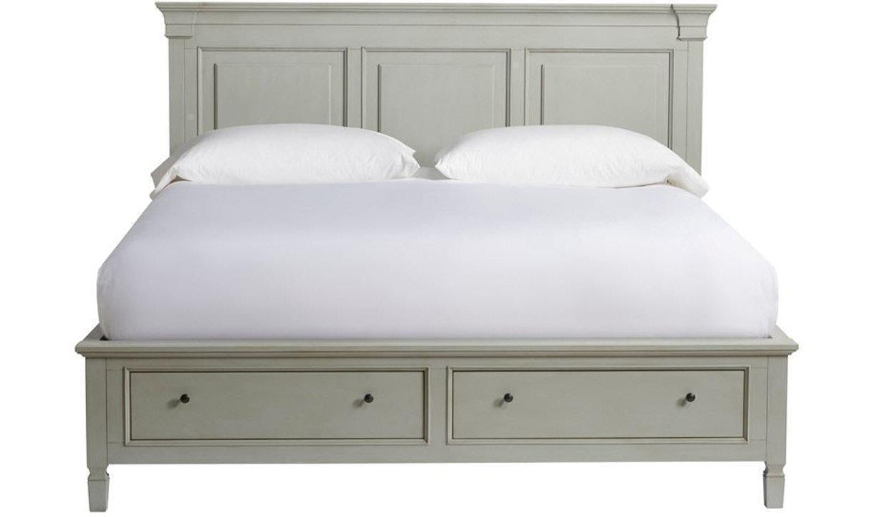 Summer Hill Storage Bedroom Set - Grey-Bedroom Sets-Leahyco