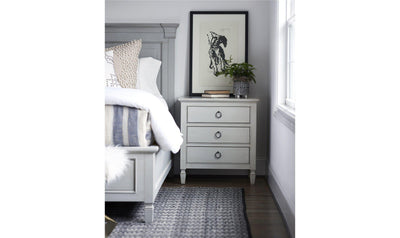 Summer Hill Storage Bedroom Set - Grey-Bedroom Sets-Leahyco