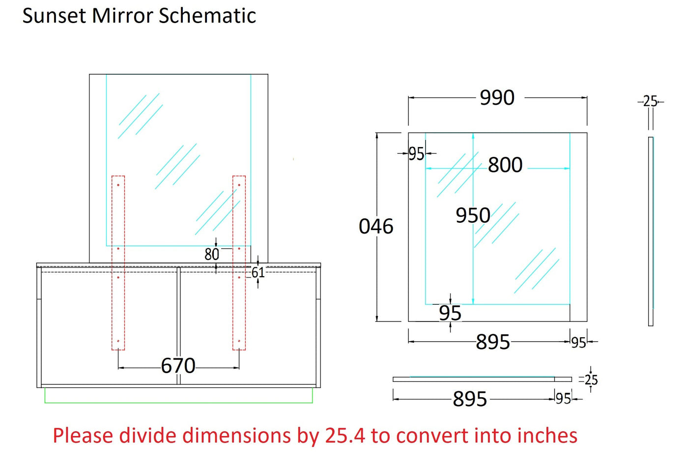 Sunset Mirror-Mirrors-Leahyco