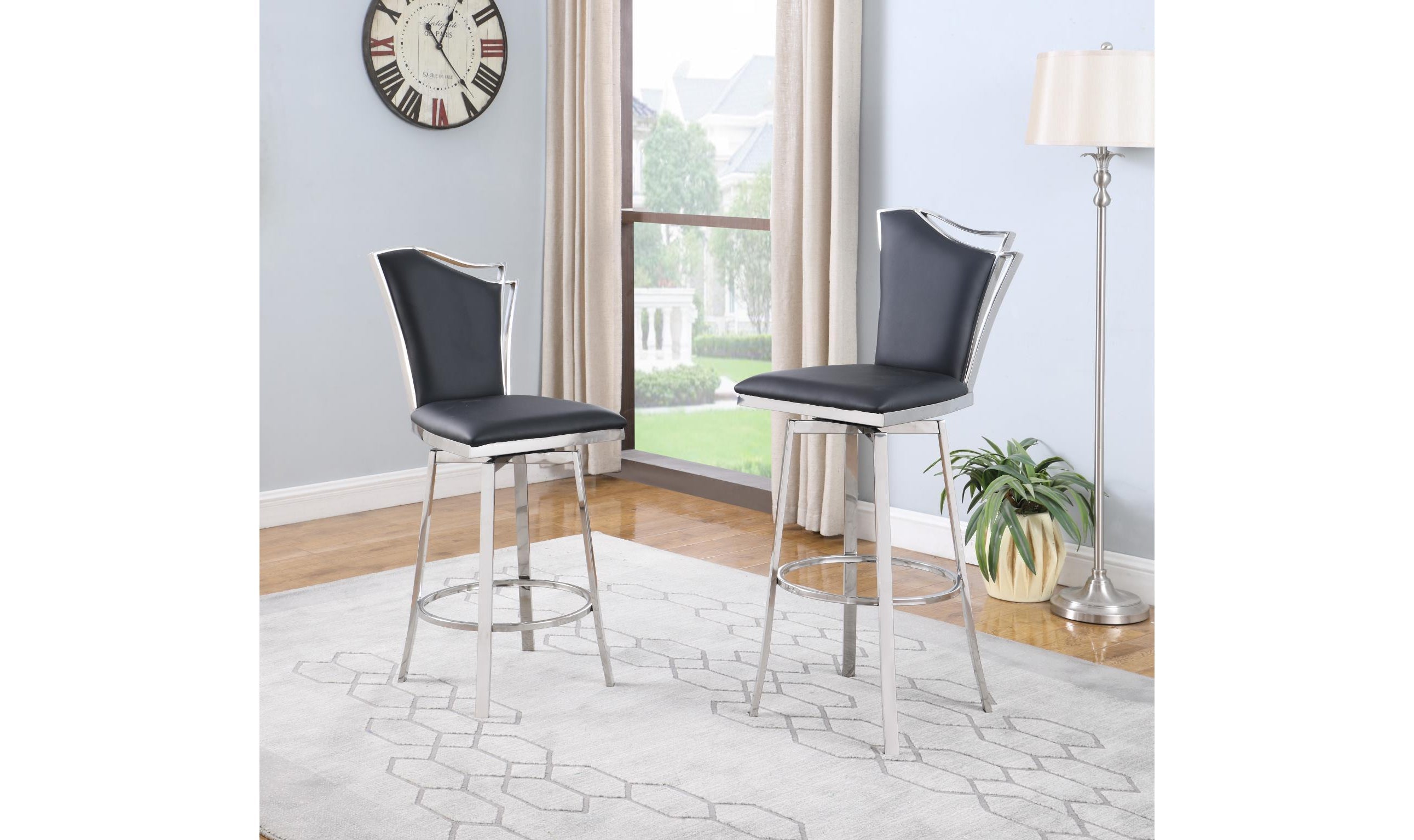 Swivel Counter Stool-Stools-Leahyco