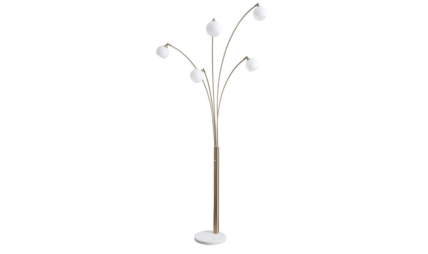 Taliya Metal Arc Lamp (1/CN)-Floor Lamps-Leahyco