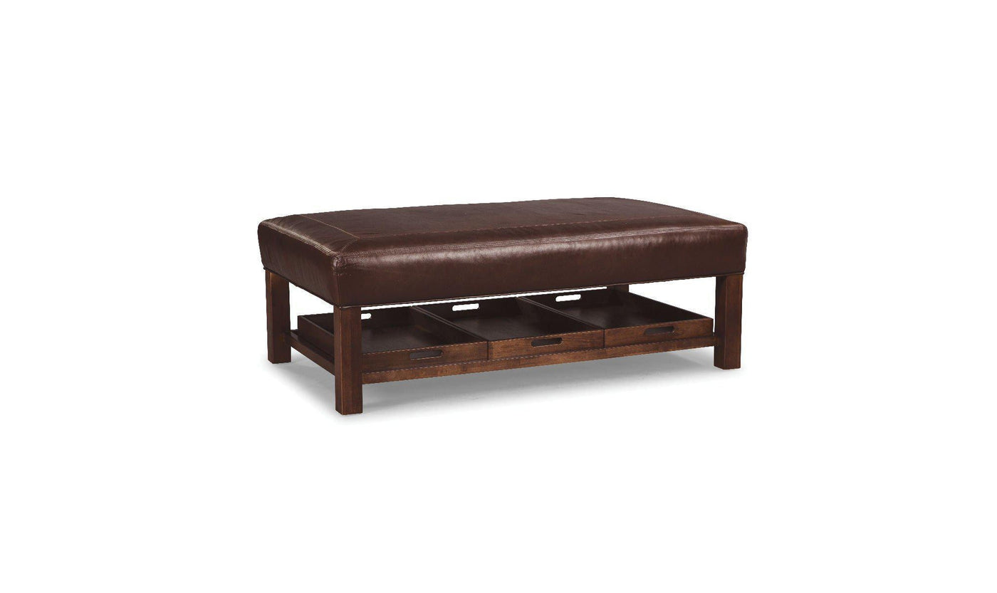 Taylor Cocktail Ottoman-Ottomans-Leahyco