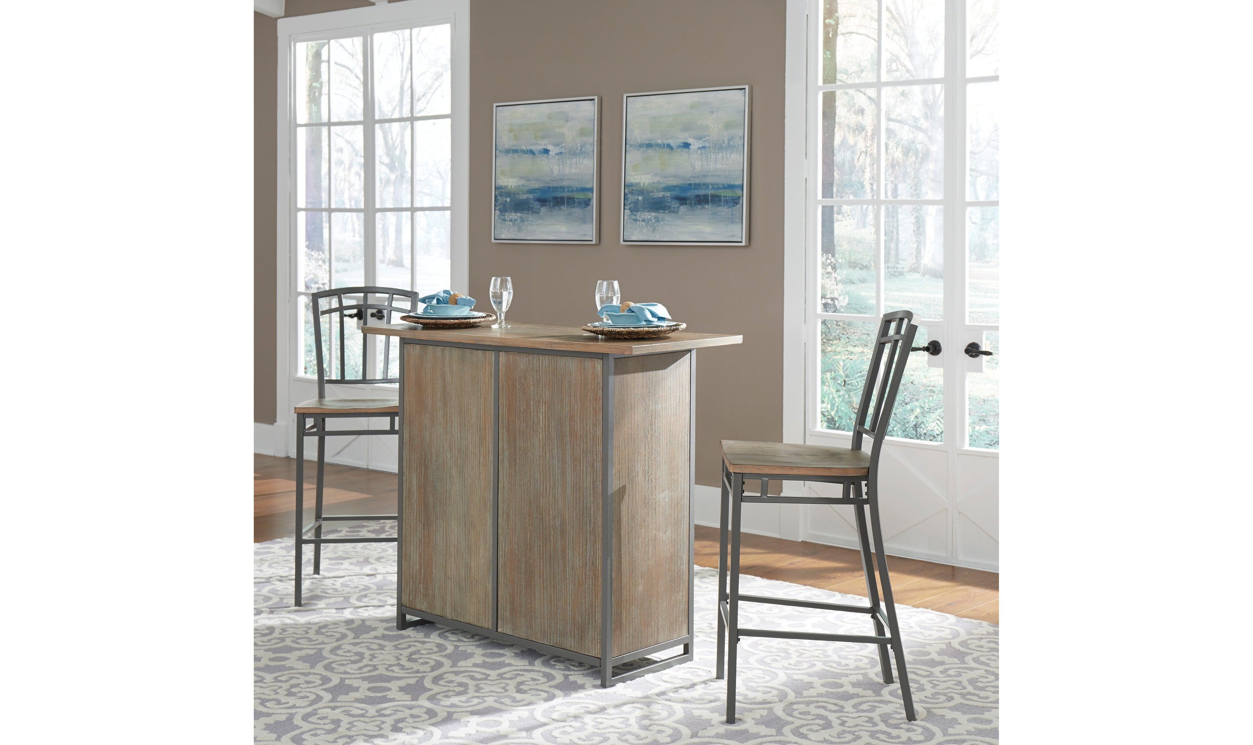 Telluride 3 Piece Bar Set by homestyles-Stools-Leahyco