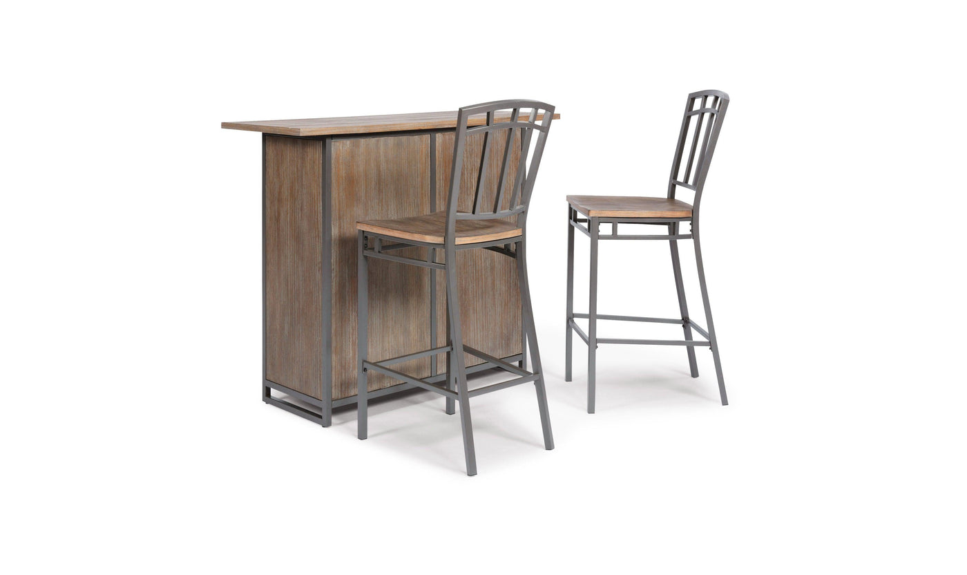 Telluride 3 Piece Bar Set by homestyles-Stools-Leahyco